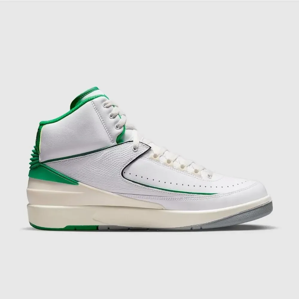NIKE Men's Air Jordan 2 Retro Lucky Green Shoes Size 10.5 - Picture 2 of 11